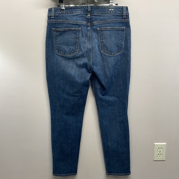 Talbots Curvy Slim Ankle Denim Jeans 10/30 - Picture 4 of 15